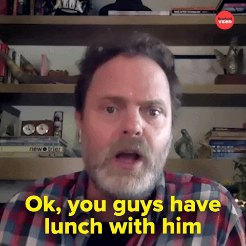The Office Lunch GIF by BuzzFeed