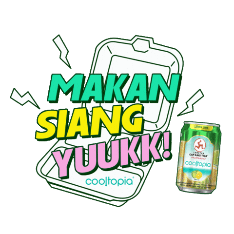 Cap Kaki Tiga Sticker