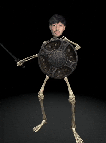 Skeleton Meme GIF