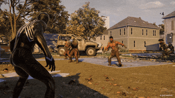Spider-Man Punch GIF by PlayStation