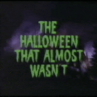 the halloween that almost wasn't 80s movies GIF by absurdnoise