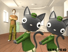 japanese s cat GIF by RETRO-FIEND