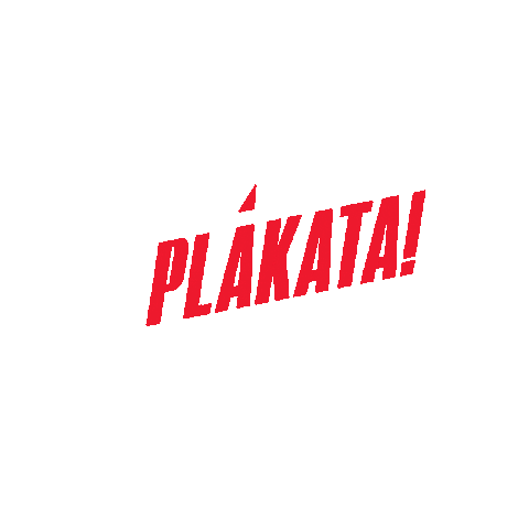PLÁKATA! Sticker