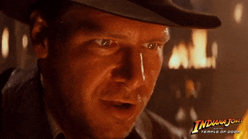 Harrison Ford Wow GIF by Indiana Jones