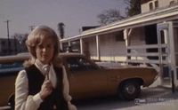 The late Jessica Savitch reports in Houston, 1973
