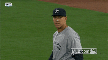 New York Yankees Smile GIF by MLB