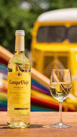 white wine drinking GIF by Campo Viejo UK