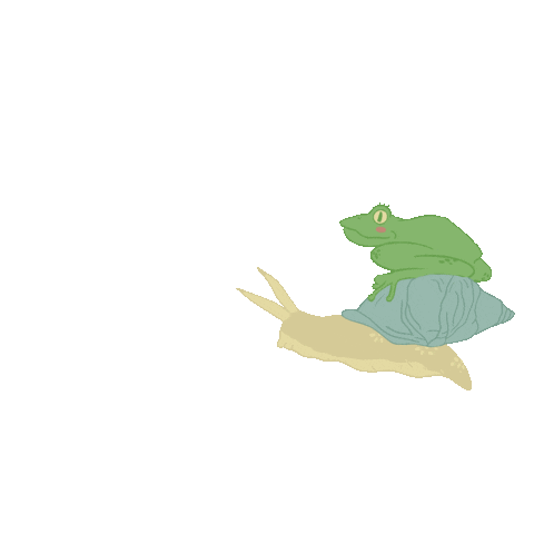 Frog Love Sticker