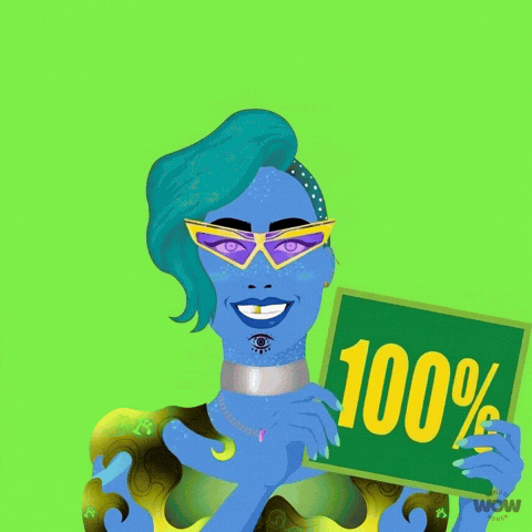 Happy Holding Sign GIF by World Of Women