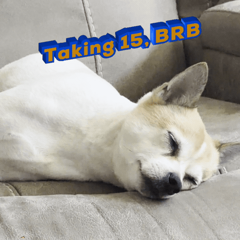 Coffee Break Brb GIF by Rancho Health