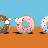 hungry donuts GIF by Chris Timmons