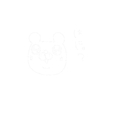 Illustration Bear Sticker