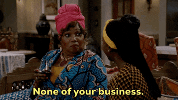 None Of Your Business Gossip GIF by CBS