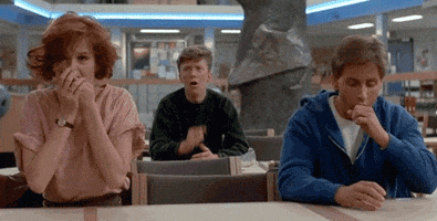 the breakfast club cough GIF