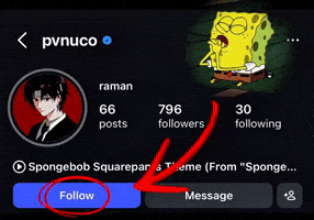 Begging Follow Me GIF