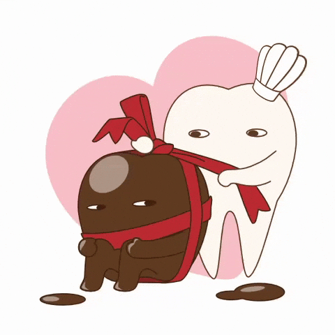 Valentines Day Valentine GIF by dental_sozai