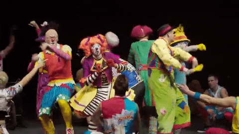 Clown Circus GIFs - Get the best GIF on GIPHY