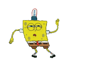 Spongebob Squarepants Dancing Sticker