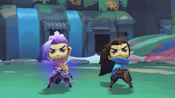 Jump Sword GIF by League of Legends