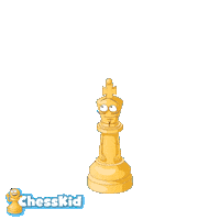 Knight Creeping Sticker by ChessKid for iOS & Android