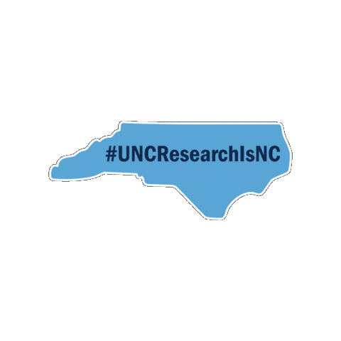 UNC Research Sticker