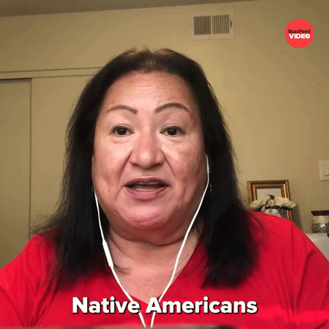 Native American Columbus GIF by BuzzFeed