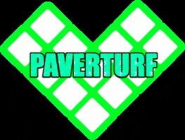 PaverTurfGrids heart design green diy GIF