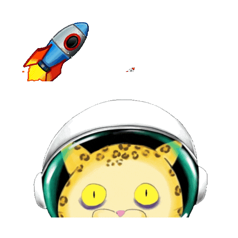 Cat Sticker Sticker by Insomnia Cats