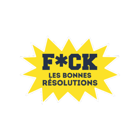 Resolutions Bonnes Sticker by factoryandco
