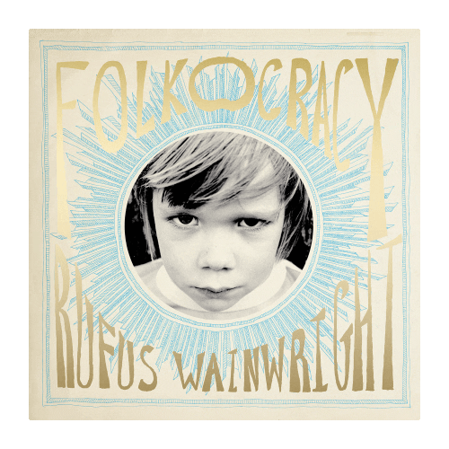 Album Cover Christmas Sticker by Rufus Wainwright