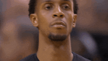 Shocked Watch Out GIF by NBA