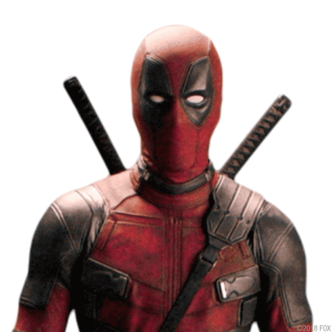 Movie gif. Ryan Reynolds, in full Deadpool costume, slaps a palm to his forehead in frustration.