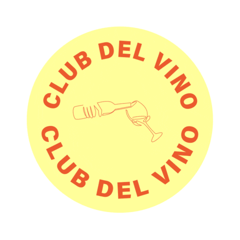 Club Del Vino Sticker by PeckhamCellars