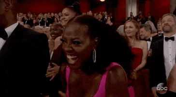 Happy Viola Davis GIF by The Academy Awards