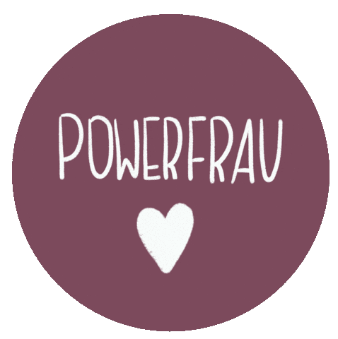 Woman Power Sticker by Kleinod-Illustrationen UG