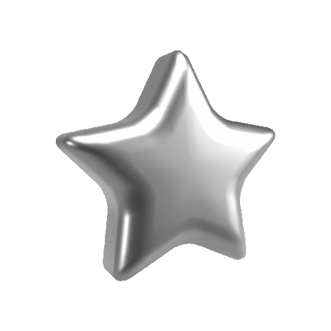 3D Star Sticker by Amenity Ave