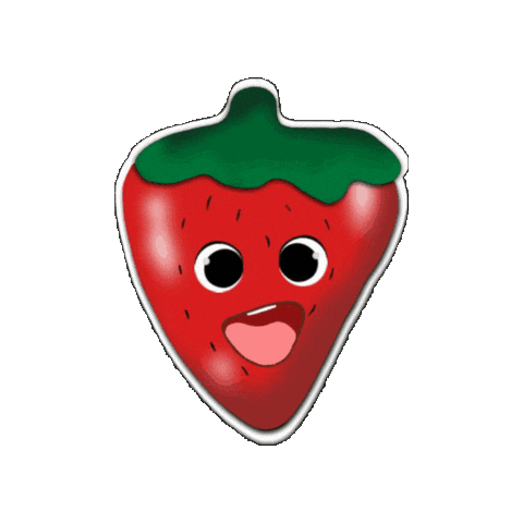 Fruit Strawberry Sticker