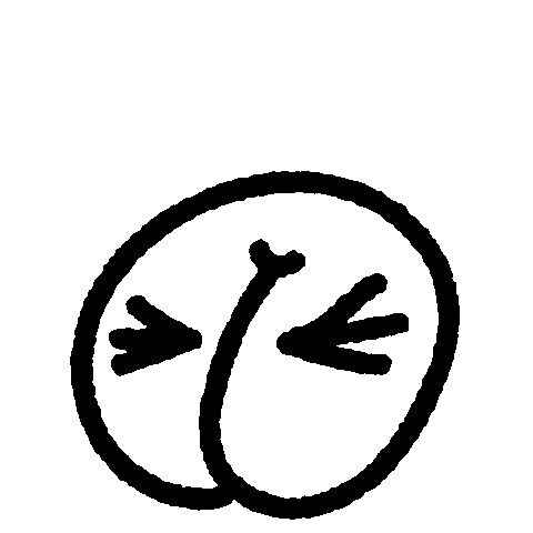 Booty Lol Sticker by volt.agency – Burn More Brightly