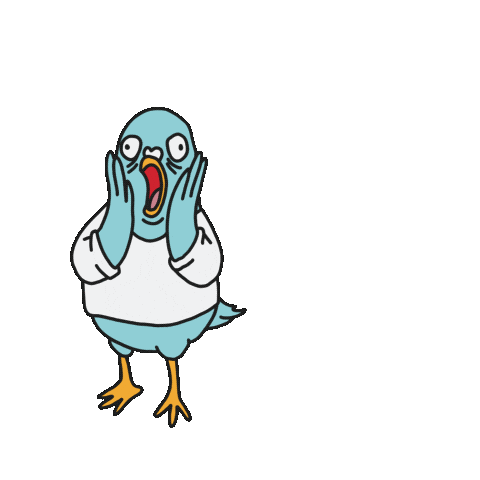 Freak Out Omg Sticker