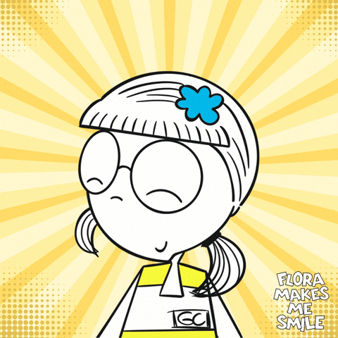 Good Morning Flora GIF