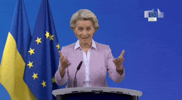 European Union Ukraine GIF by GIPHY News