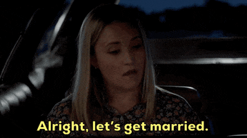 Propose Emily Osment GIF by CBS