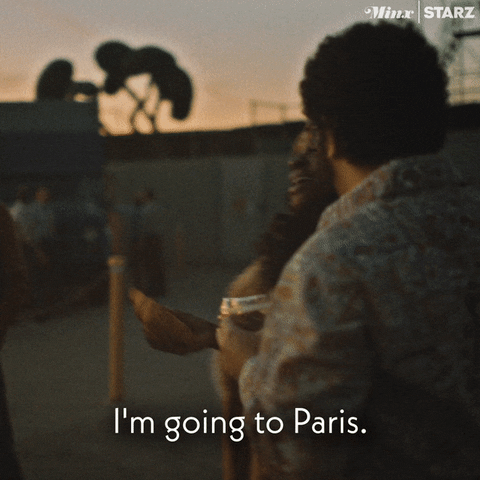 Vacation Paris GIF by STARZ