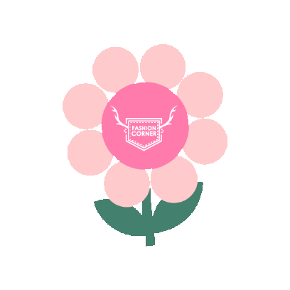 Pink Flor Sticker by Fashion Corner Boutique