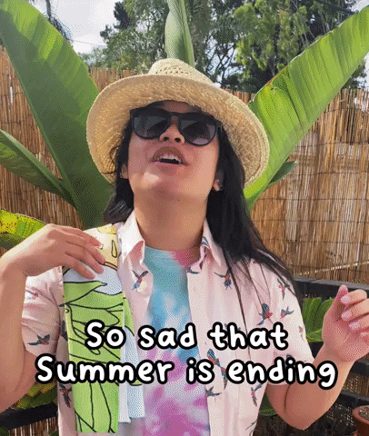 Happy End Of Summer GIF by GIPHY Studios 2021