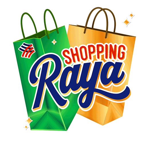 Shopping Raya Sticker by Hong Leong Bank