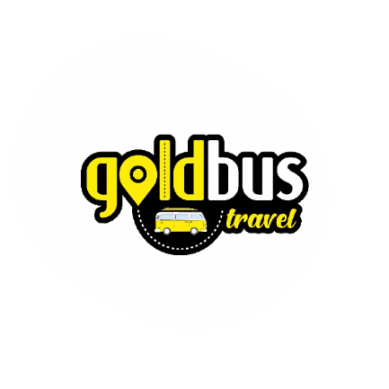 Gold Bus Sticker