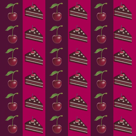 Cake Cherry GIF by McQueen Gin