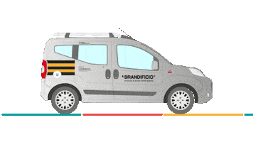 Car Driving Sticker by Il Brandificio