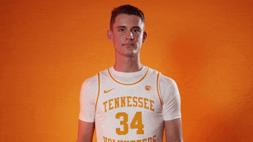 Pondering College Basketball GIF by Tennessee Athletics